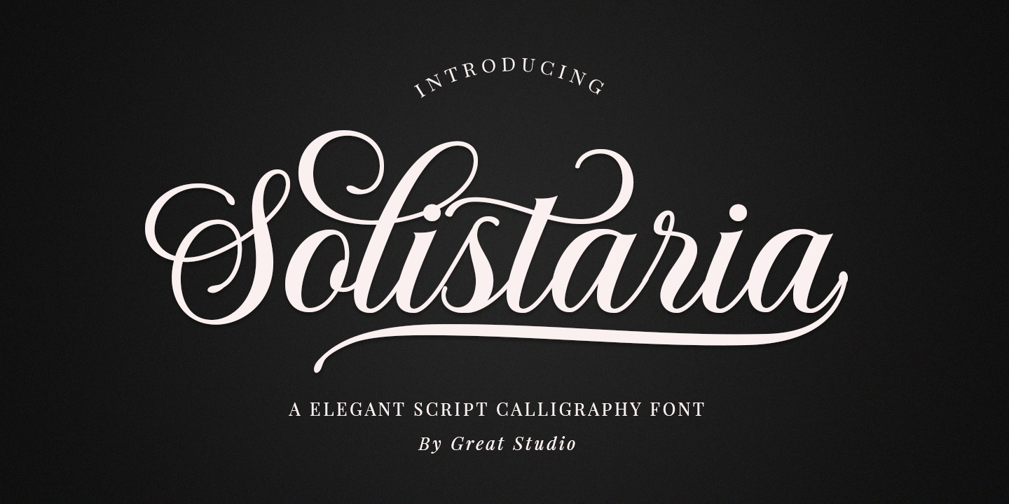 Fuente Solistaria Script